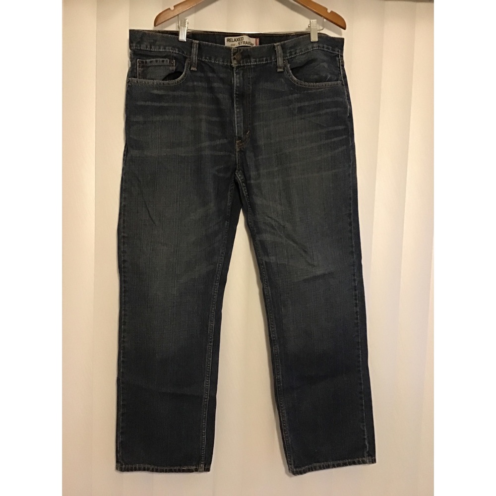 Levis Mens jeans Relaxed Straight Sz 40 blue 559